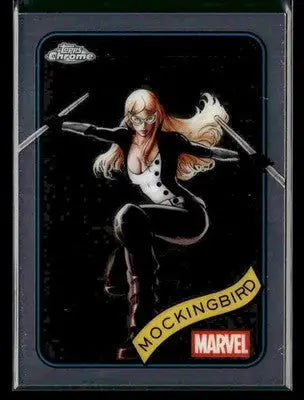 2025 Topps Chrome Marvel Mockingbird #37 - Marvel Card Single