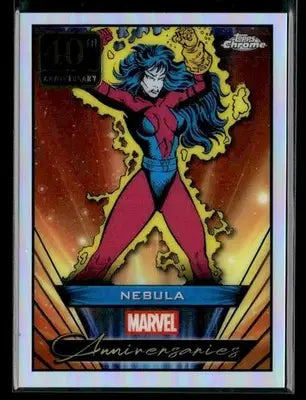 2025 Topps Chrome Marvel Nebula #MA-22 Marvel Anniversaries