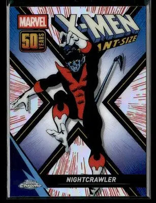 2025 Topps Chrome Marvel Nightcrawler #XM-3 X-Men Giant Size 50th Anniversary - Marvel Card Single