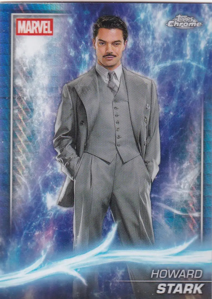 2025 Topps Chrome Marvel Prism #21 Howard Stark - Captain America - Other