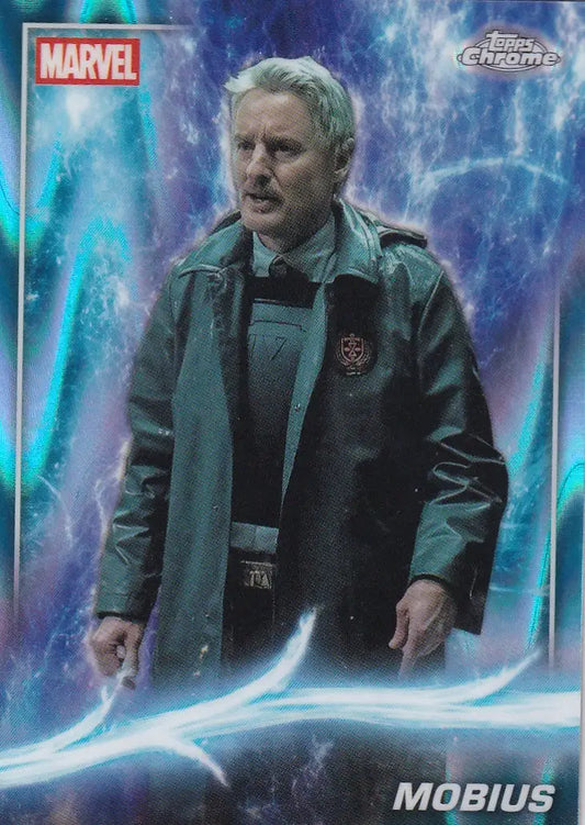 2025 Topps Chrome Marvel Raywave #103 Mobius - Loki