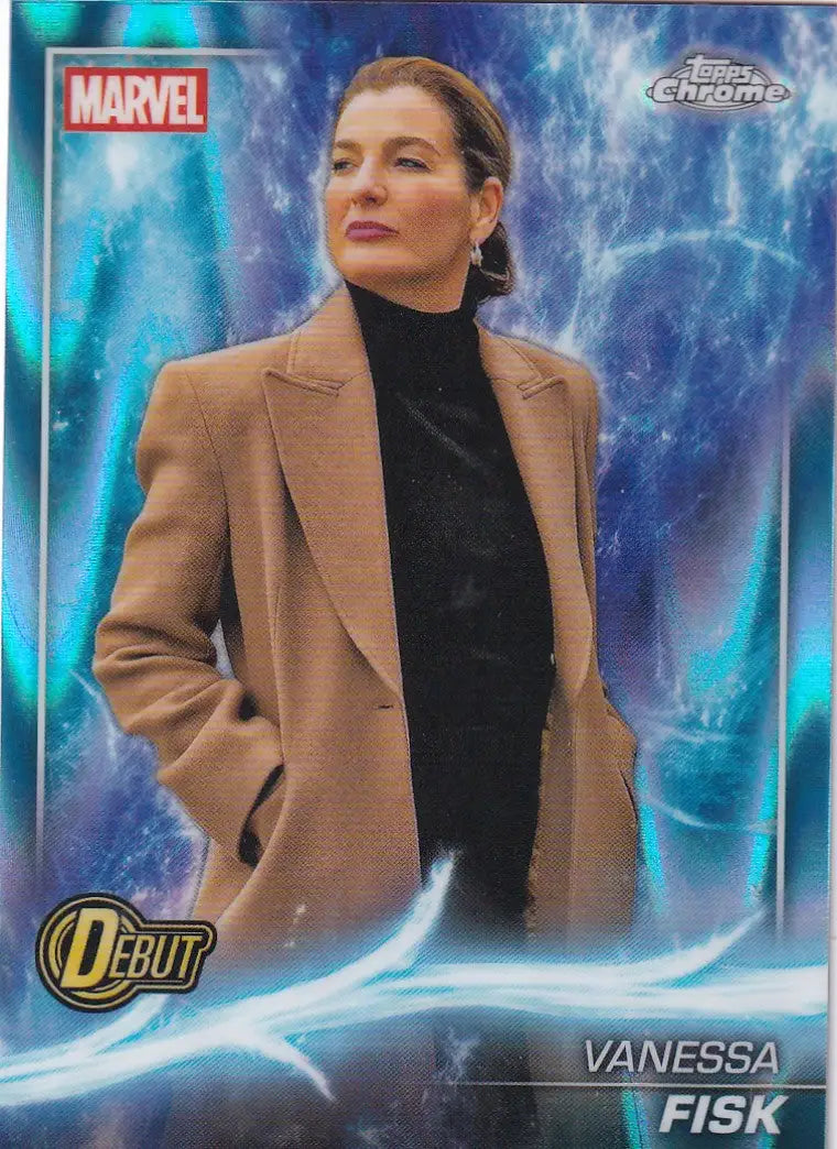 2025 Topps Chrome Marvel Raywave #179 Vanessa Fisk - Daredevil: Born Again DEBUT