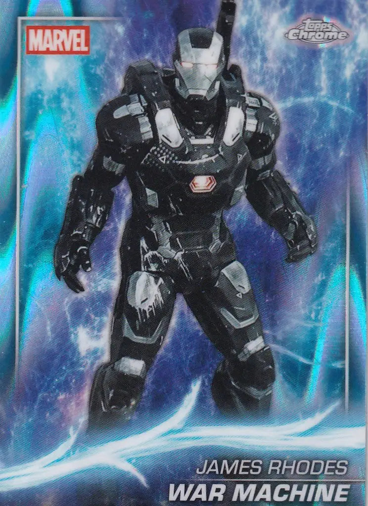 2025 Topps Chrome Marvel Raywave #64 War Machine - Captain America: Civil War