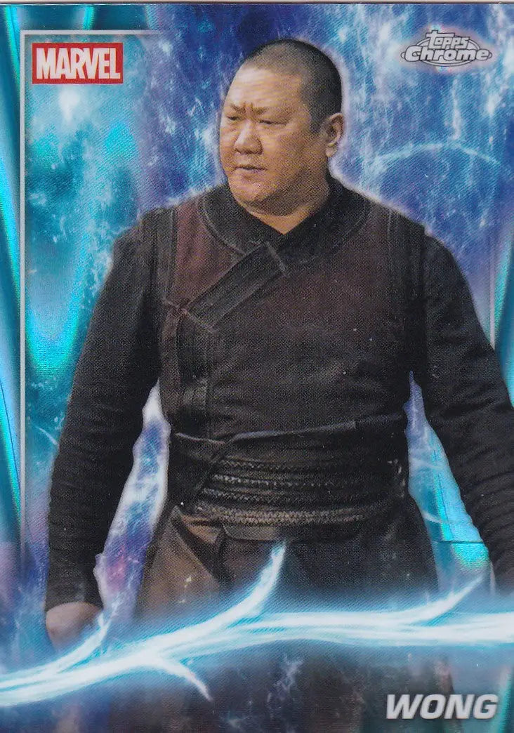 2025 Topps Chrome Marvel Raywave #67 Wong - Doctor Strange