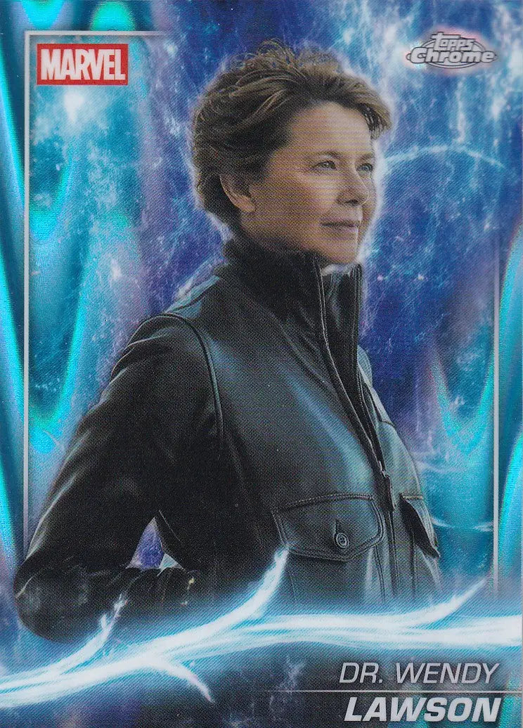 2025 Topps Chrome Marvel Raywave #99 Dr. Wendy Lawson - Captain Marvel