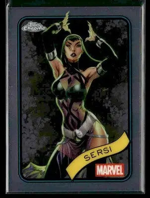 2025 Topps Chrome Marvel Sersi #77 - Marvel Card Single