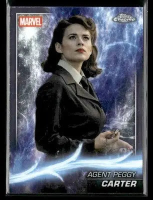 2025 Topps Chrome Marvel Studios Agent Peggy Carter #24 - Marvel Card Single