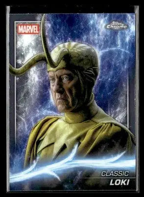 2025 Topps Chrome Marvel Studios Classic Loki #105 - Marvel Card Single