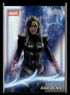 2025 Topps Chrome Marvel Studios Dar-Benn #157 Rainbow Refractor - Marvel Card Single