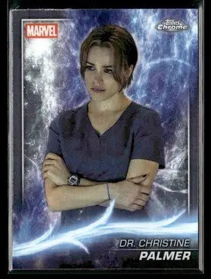2025 Topps Chrome Marvel Studios Dr. Christine Palmer #66 - Marvel Card Single