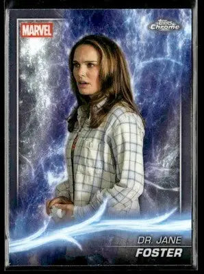 2025 Topps Chrome Marvel Studios Dr. Jane Foster #15 - Marvel Card Single