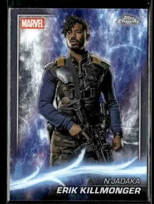 2025 Topps Chrome Marvel Studios Erik Killmonger #85