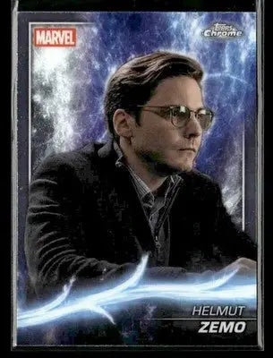 2025 Topps Chrome Marvel Studios Helmut Zemo #62 - Marvel Card Single