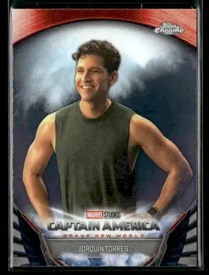 2025 Topps Chrome Marvel Studios Joaquín Torres #BNW-4 Brave New World - Marvel Card Single