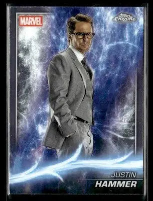 2025 Topps Chrome Marvel Studios Justin Hammer #6 - Non-Sports Card Single