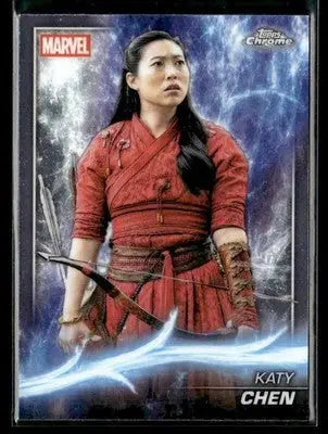 2025 Topps Chrome Marvel Studios Katy Chen #111 - Marvel Card Single