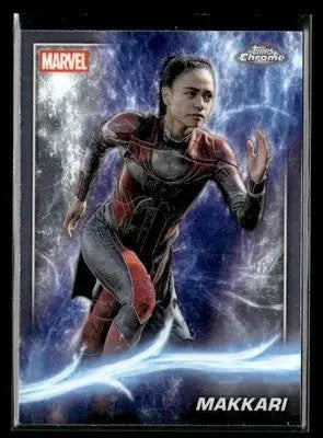2025 Topps Chrome Marvel Studios Makkari #123 - Marvel Card Single