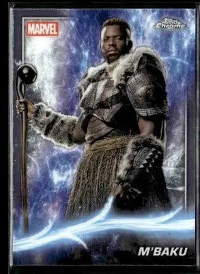 2025 Topps Chrome Marvel Studios M’Baku #83 - Marvel Card Single
