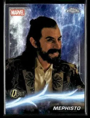 2025 Topps Chrome Marvel Studios Mephisto #193 Debut