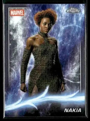 2025 Topps Chrome Marvel Studios Nakia #81