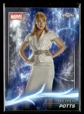 2025 Topps Chrome Marvel Studios Pepper Potts #5 - Marvel Card Single