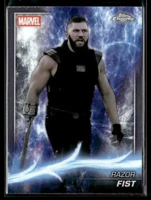2025 Topps Chrome Marvel Studios Razor Fist #116 - Marvel Card Single