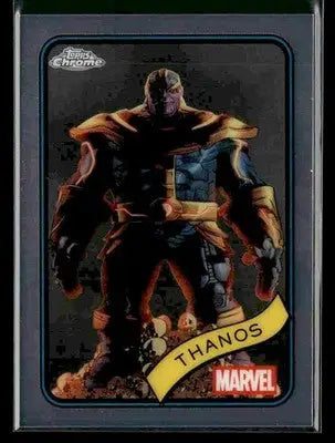 2025 Topps Chrome Marvel Thanos #158 - Marvel Card Single