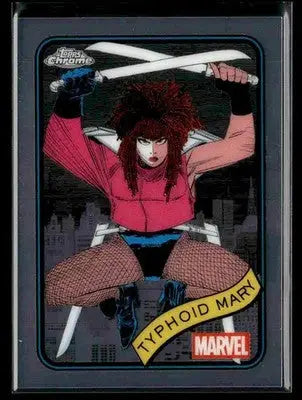 2025 Topps Chrome Marvel Typhoid Mary #123 - Other