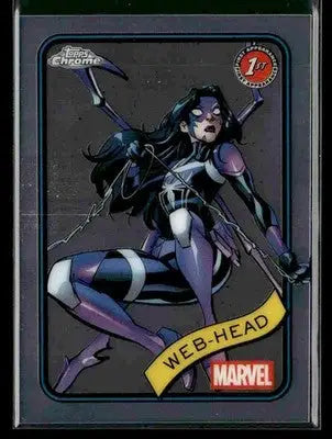 2025 Topps Chrome Marvel Web-Head #32 1st Appearance - Marvel Card Single