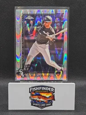 2025 Topps Chrome - Mike Tauchman #117 RayWave Refractor - Baseball Card Single
