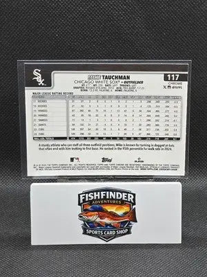 2025 Topps Chrome - Mike Tauchman #117 RayWave Refractor - Baseball Card Single