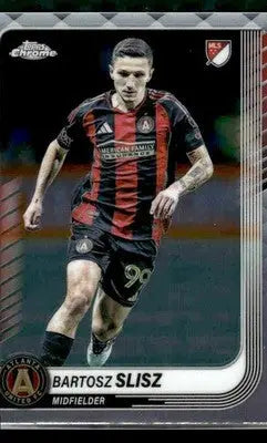 2025 Topps Chrome MLS Bartosz Slisz #91 Atlanta United - Soccer Card Single