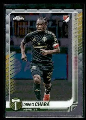 2025 Topps Chrome MLS Diego Chará #140 Portland Timbers - Soccer Card Single