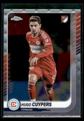 2025 Topps Chrome MLS Hugo Cuypers #33 Chicago Fire - Soccer Card Single