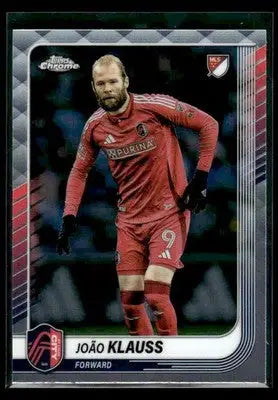 2025 Topps Chrome MLS João Klauss #132 St. Louis City SC - Soccer Card Single