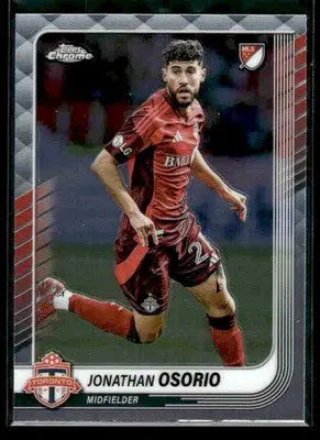 2025 Topps Chrome MLS Jonathan Osorio #70 Toronto FC - Soccer Card Single