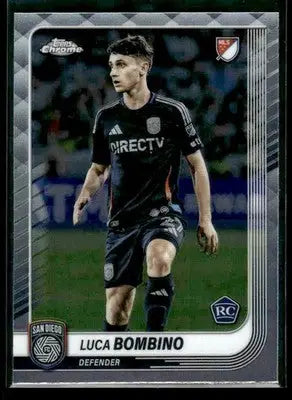 2025 Topps Chrome MLS Luca Bombino #136 San Diego FC - Soccer Card Single