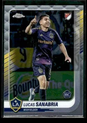 2025 Topps Chrome MLS Lucas Sanabria #30 - Soccer Card Single