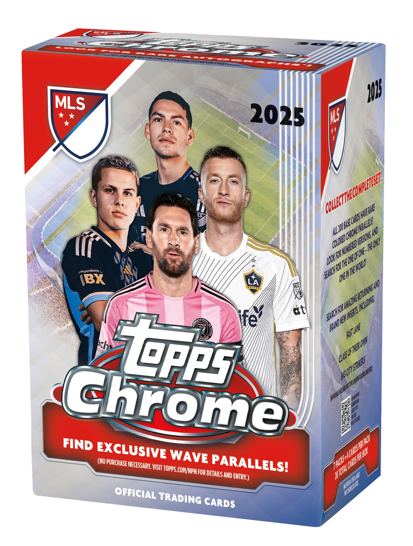 2025 Topps Chrome MLS Major League Soccer Value Box - Sports Cards - Soccer Sealed
