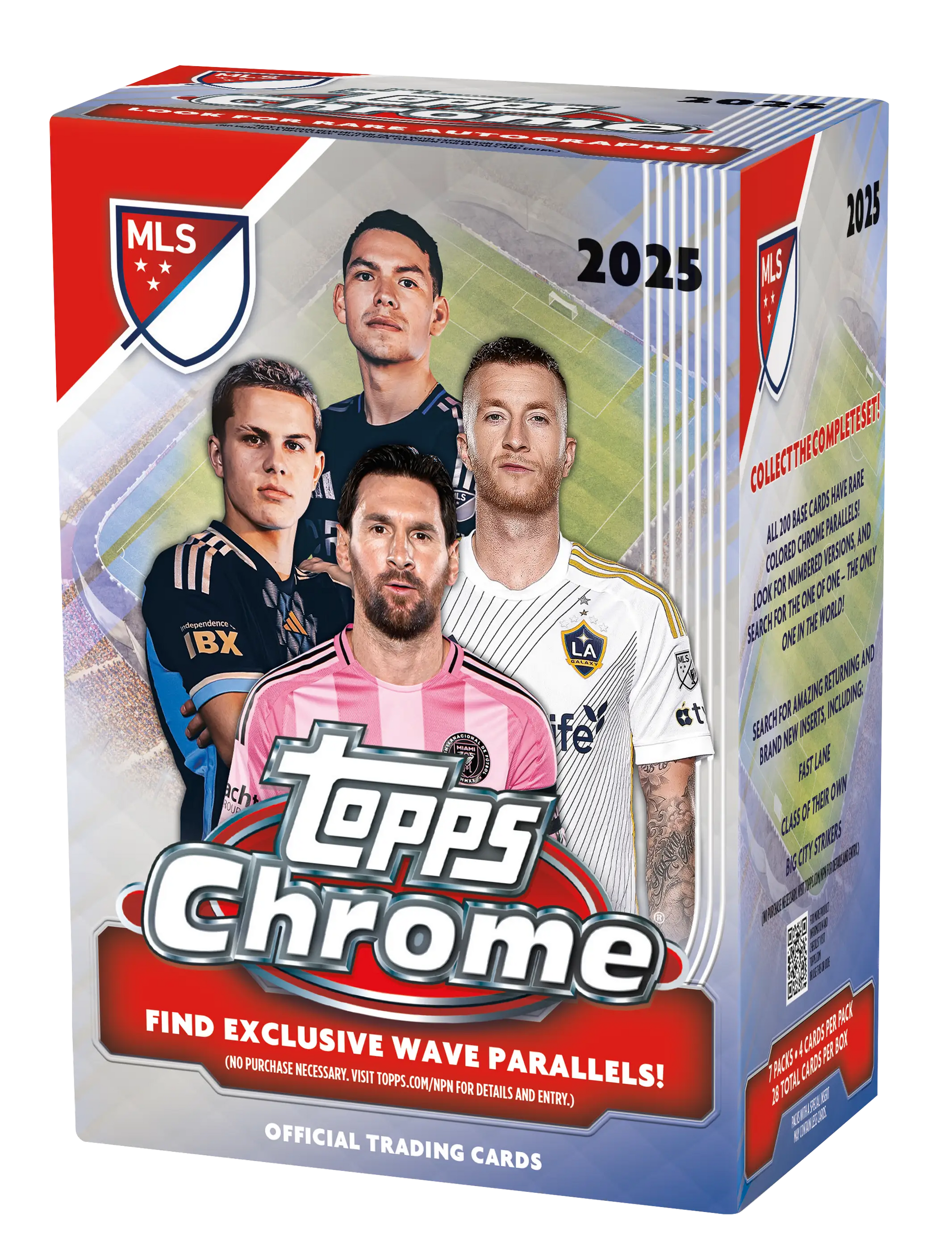 2025 Topps Chrome MLS Major League Soccer Value Box - Sports Cards - Soccer Sealed