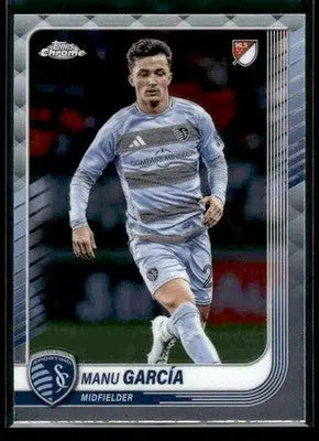 2025 Topps Chrome MLS Manu García #167 Sporting Kansas City - Soccer Card Single