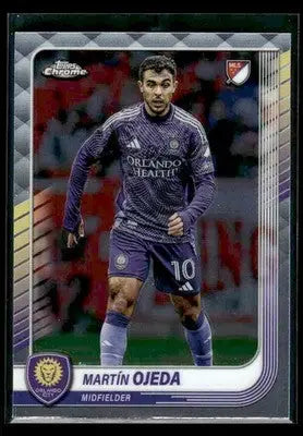 2025 Topps Chrome MLS Martín Ojeda #159 Orlando City SC - Soccer Card Single