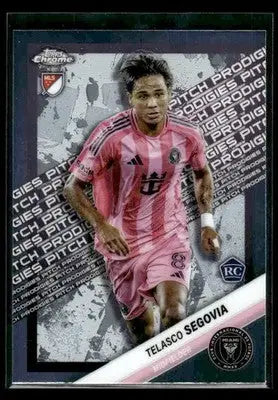 2025 Topps Chrome MLS Telasco Segovia #195 Inter Miami CF - Soccer Card Single