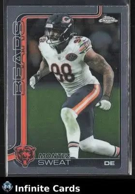 2025 Topps Chrome MONTEZ SWEAT #56 Chicago Bears