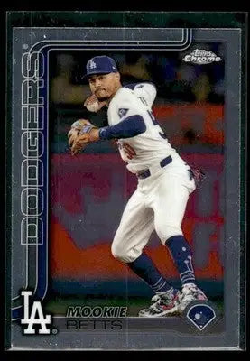 2025 Topps Chrome Mookie Betts #50 Los Angeles Dodgers