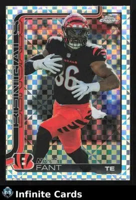 2025 Topps Chrome NOAH FANT #274 X-Fractor Cincinnati Bengals