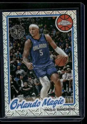 2025 Topps Chrome Paolo Banchero #TC-PB Basketball - Basketball Card Single