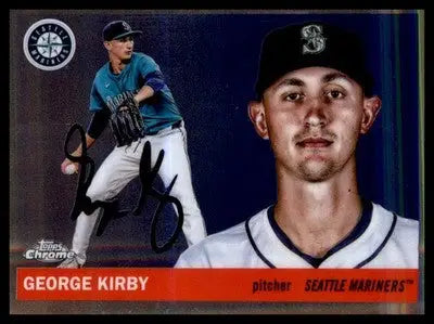2025 Topps Chrome Platinum #125 George Kirby - Baseball Card Single