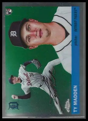 2025 Topps Chrome Platinum #230 Ty Madden Rookie RC