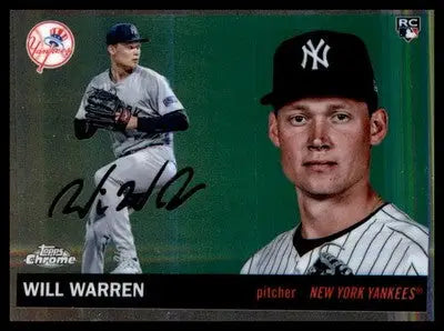2025 Topps Chrome Platinum #294 Will Warren RC RC - Baseball Card Single